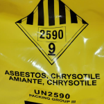 Chrysotile is part of the serpentine grouping of asbestos minerals.  As the name suggests, serpentine fibers are curly and quite flexible like that of the body and make up of a snake.