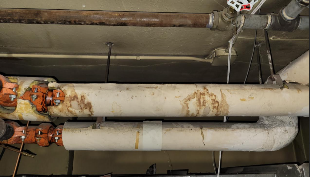 Asbestos pipe wrap is a type of insulation used to cover pipes, particularly in areas that require heat resistance, such as boiler rooms, HVAC systems, or industrial facilities